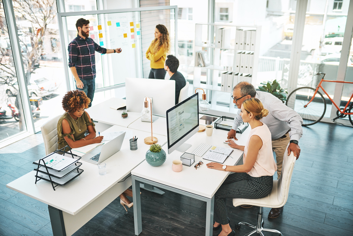 Try to imagine the exact opposite of every stock photo with the word “team” in its description.  