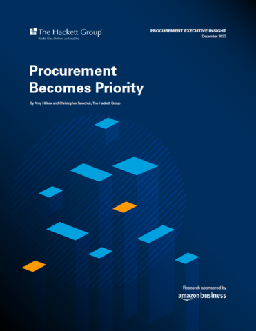 Procurement Becomes Priority