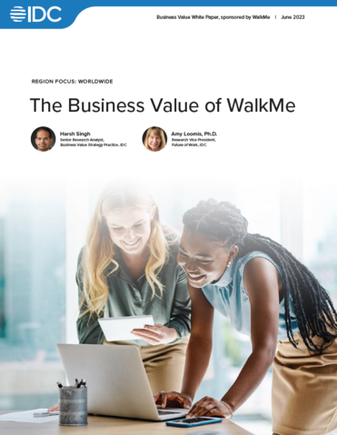 The business value of WalkMe