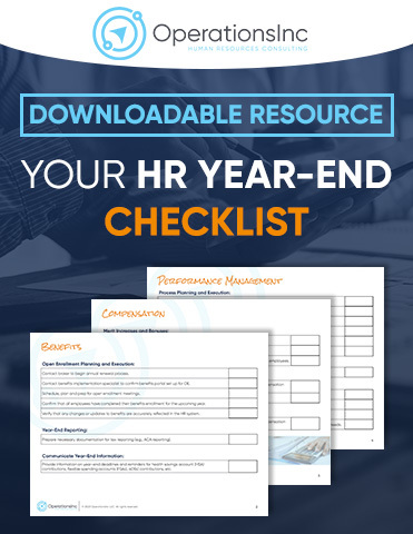 Your HR year-end checklist