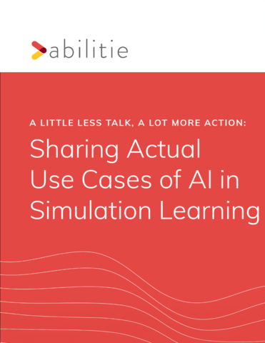 A Little Less Talk, a Lot More Action: Sharing Actual Use Cases of AI in Simulation Learning