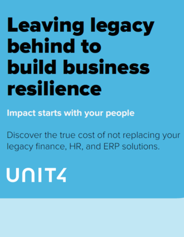 Leaving legacy behind to build business resilience