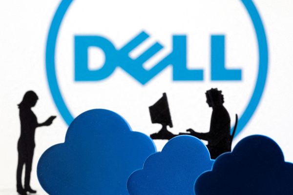 Dell rides on the AI wave to new record high