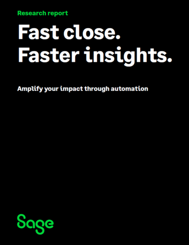 Research report: Fast close. Faster insights.