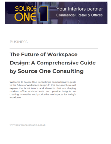 The Future of Workspace Design: A Comprehensive Guide by Source One Consulting