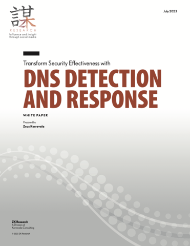 Transform Security Effectiveness with DNS Detection and Response