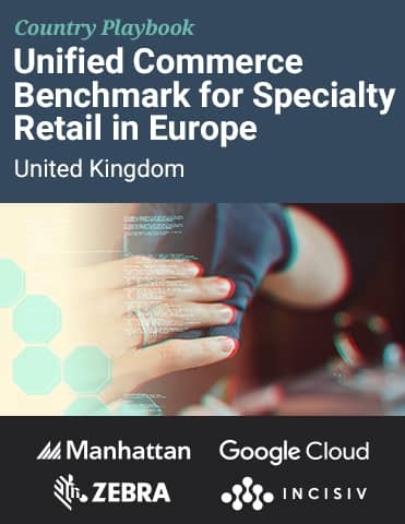 2024 Unified Commerce Benchmark for Specialty Retail in Europe