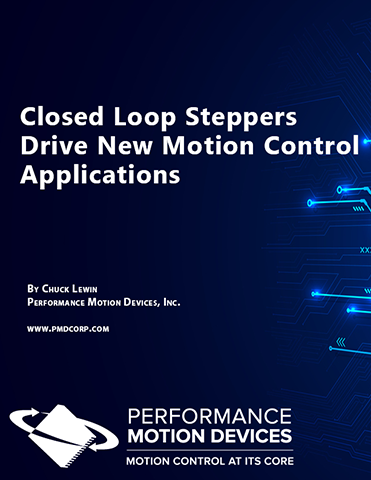 Closed Loop Steppers Drive New Motion Control Applications