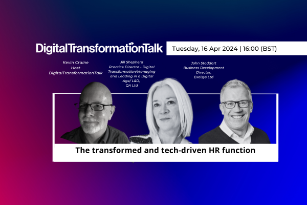 DigitalTransformationTalk: The transformed and tech-driven HR function