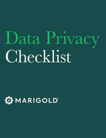 Data privacy checklist