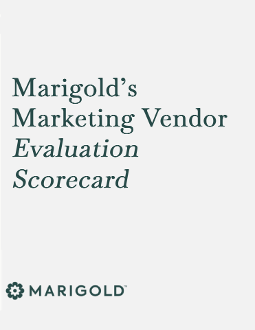 Welcome to Marigold’s Relationship Marketing Vendor Evaluation Scorecard!