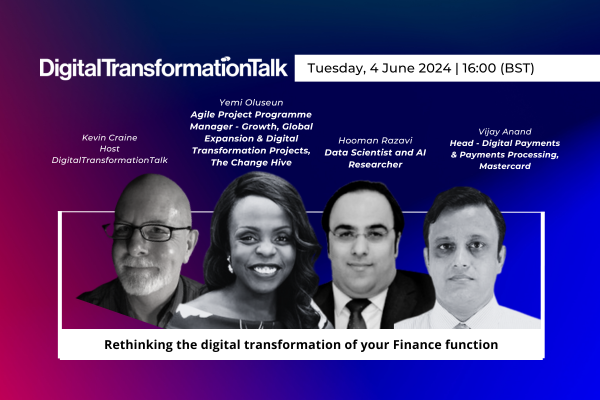 DigitalTransformationTalk: Rethinking the digital transformation of your Finance function