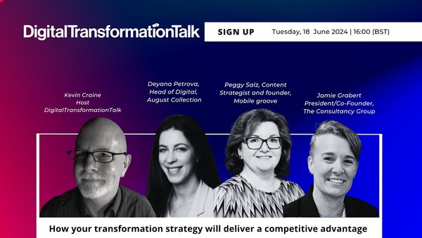 DigitalTransformationTalk: How your transformation strategy will deliver a competitive advantage