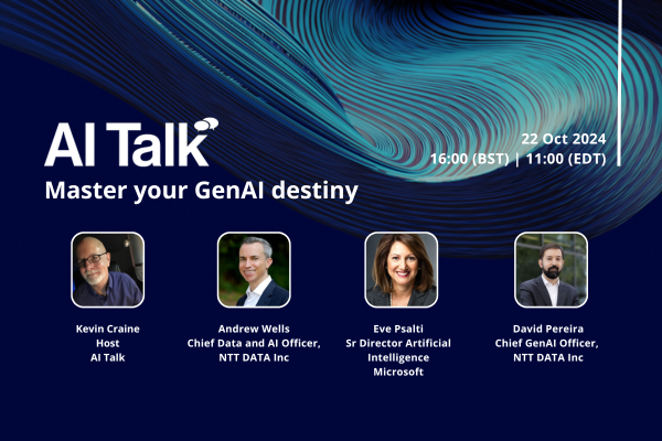 AI Talk: Master your GenAI destiny