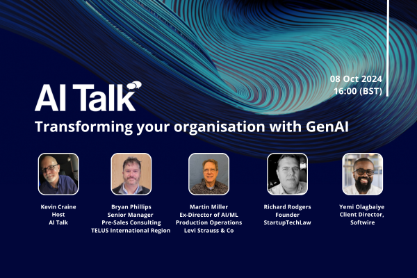 AI Talk: Transforming your organisation with GenAI