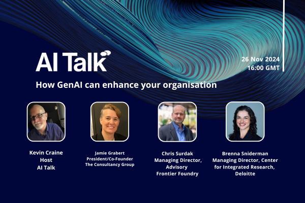 AI Talk: How GenAI can enhance your organisation