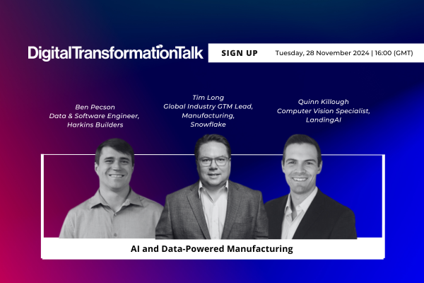 DigitalTransformationTalk: AI and Data-Powered Manufacturing