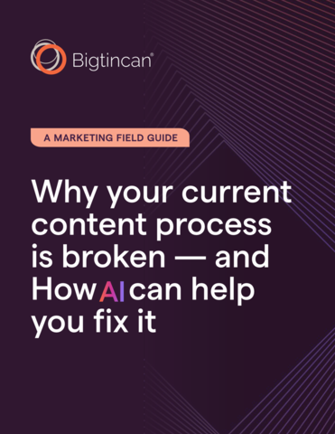 How to fix your broken content process with AI