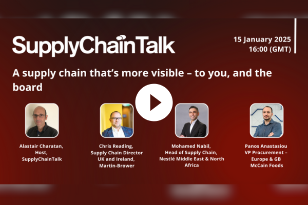 SupplyChainTalk: A supply chain that’s more visible – to you, and the board