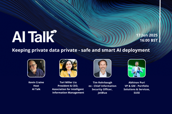 AI Talk: Keeping private data private - safe and smart AI deployment