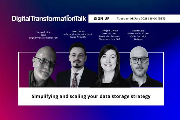 DigitalTransformationTalk: Simplifying and scaling your data storage strategy