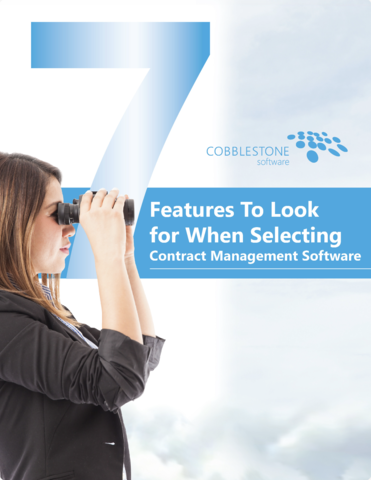 7 Features to Look for When Selecting Contract Management Software
