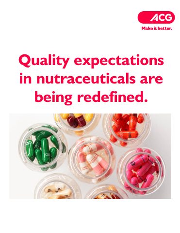 How Market Expectations are Reshaping Nutraceutical Quality