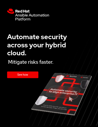 Automate security to align enterprise IT